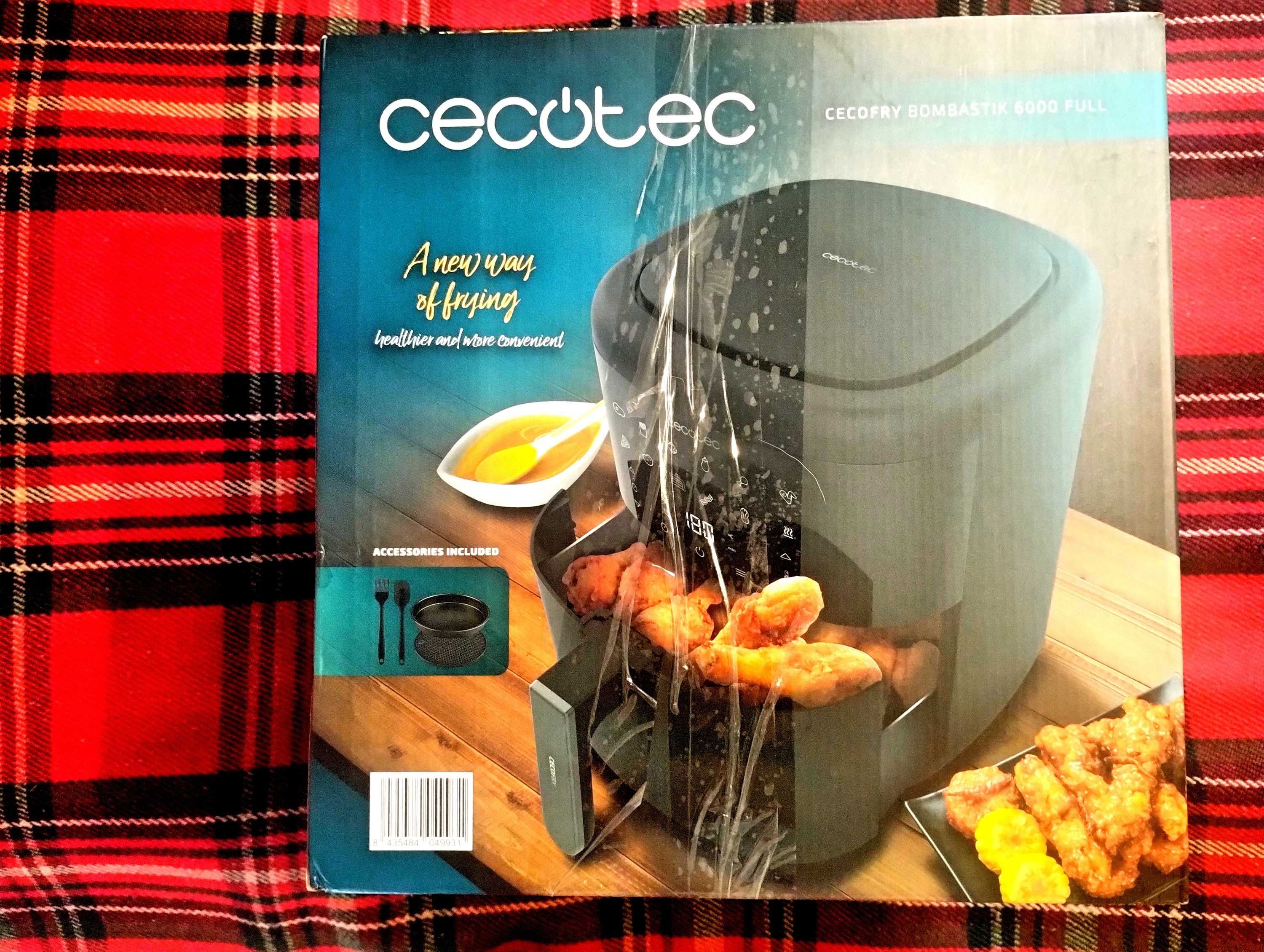 Мультипечь (аэрогриль, фритюрница) CECOTEC Cecofry Bombastik 6000 Full