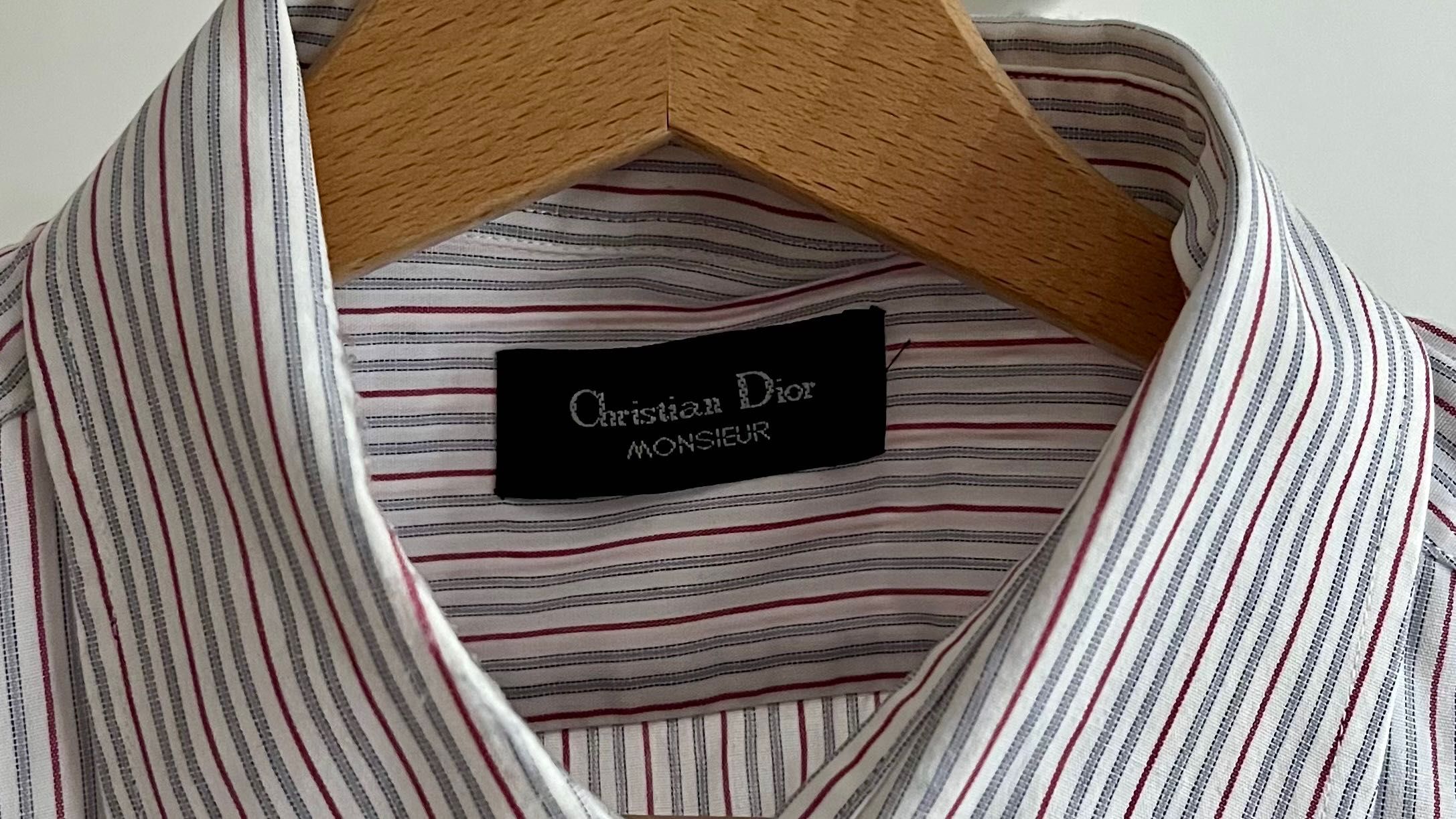 Piękna premium koszula męska Christian Dior „Monsieur” XL bawełna