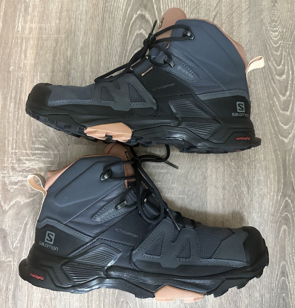 Оригінальні ботинки salomon x ultra 4 mid gore-tex