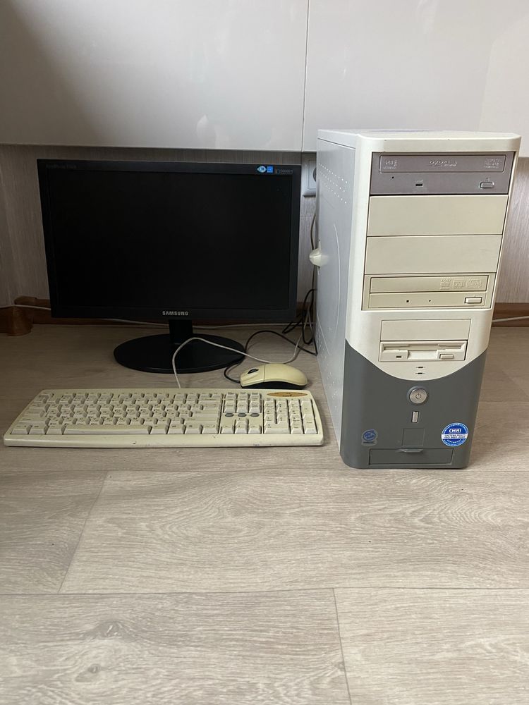 Компьютер, ПК, системный блок Athlon II X2 240, 2,79 GHz + монитор 19”