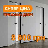 Двері міжкімнатні  прихованого монтажу від Українського виробника