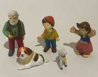 Conjunto completo (5 figuras) Heidi Majora