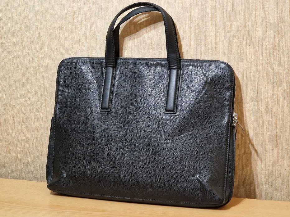 Сумка для ноутбука ZARA, натуральна шкіра 15.6-16" В ідеальному стані