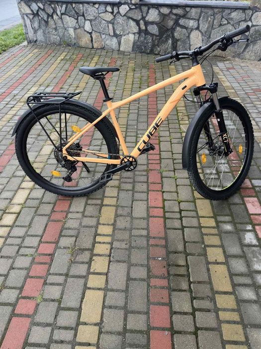 Велосипед Cube Aim Race Allroad tangerine