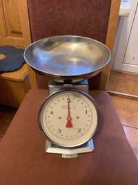 Весы кухонные механические нержавейка классические 5 кг