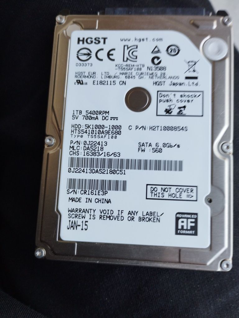 Накопичувач HDD 1TB