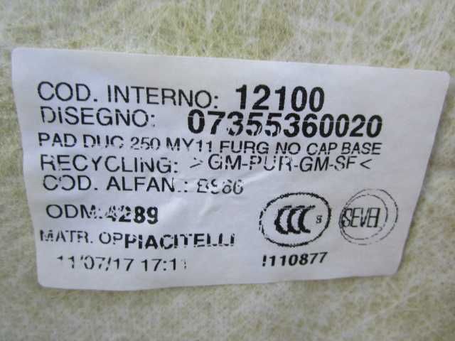 Ducato Boxer Jumper podsufitka 2014 do 2024