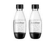 2 czarne butelki 0,5l. Sodastream Fuse, do zmywarki