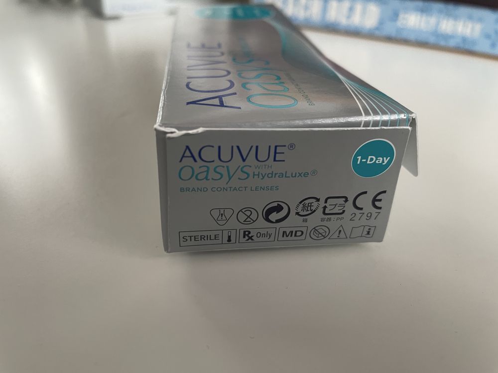 Soczewki Acuvue Oasys 1-day jednodniowe -1,5