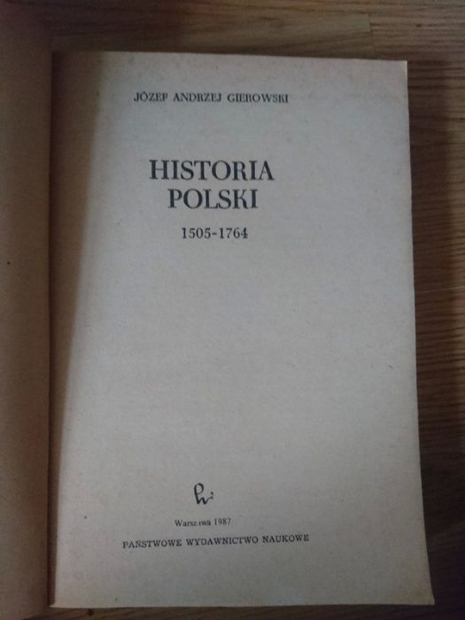 Historia polski Książki 4 tomy