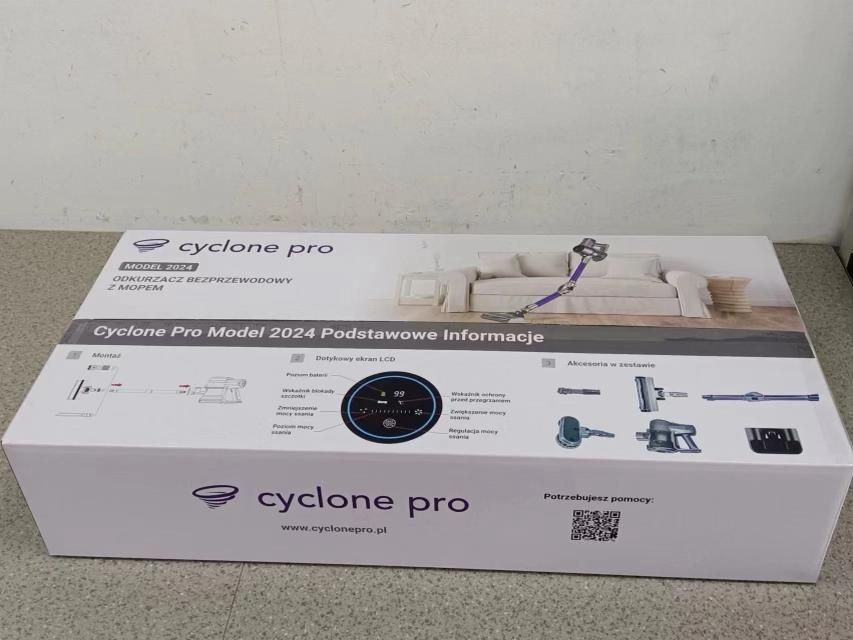 Odkurzacz CYCLONE PRO z mopem