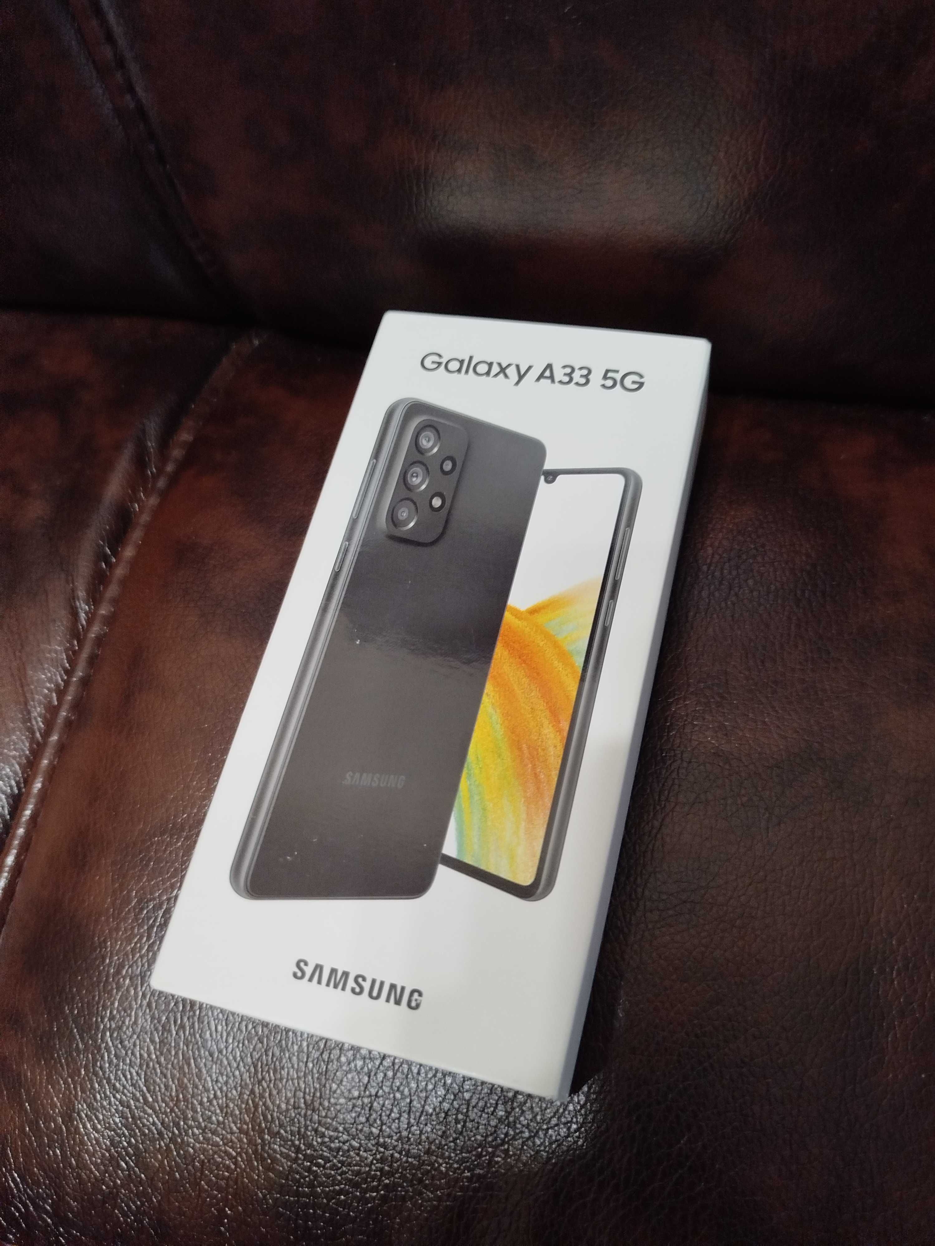 Samsung Galaxy A33 5G 6/128Gb BLACK Новий + подарунок