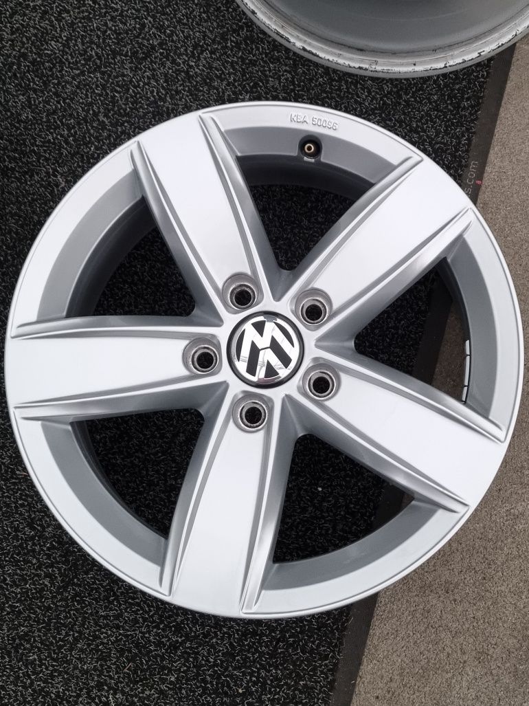 Felgi Alu 16" VW Sharan II 2 Tiguan Passat B8 B7 B6 T-Roc 5x112 Orygin