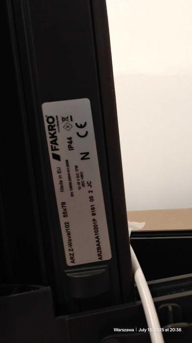 Roleta FAKRO ARZ z-wave 55x78