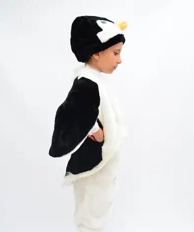 Дитячий новорічний костюм пінгвін та сніговик наложка