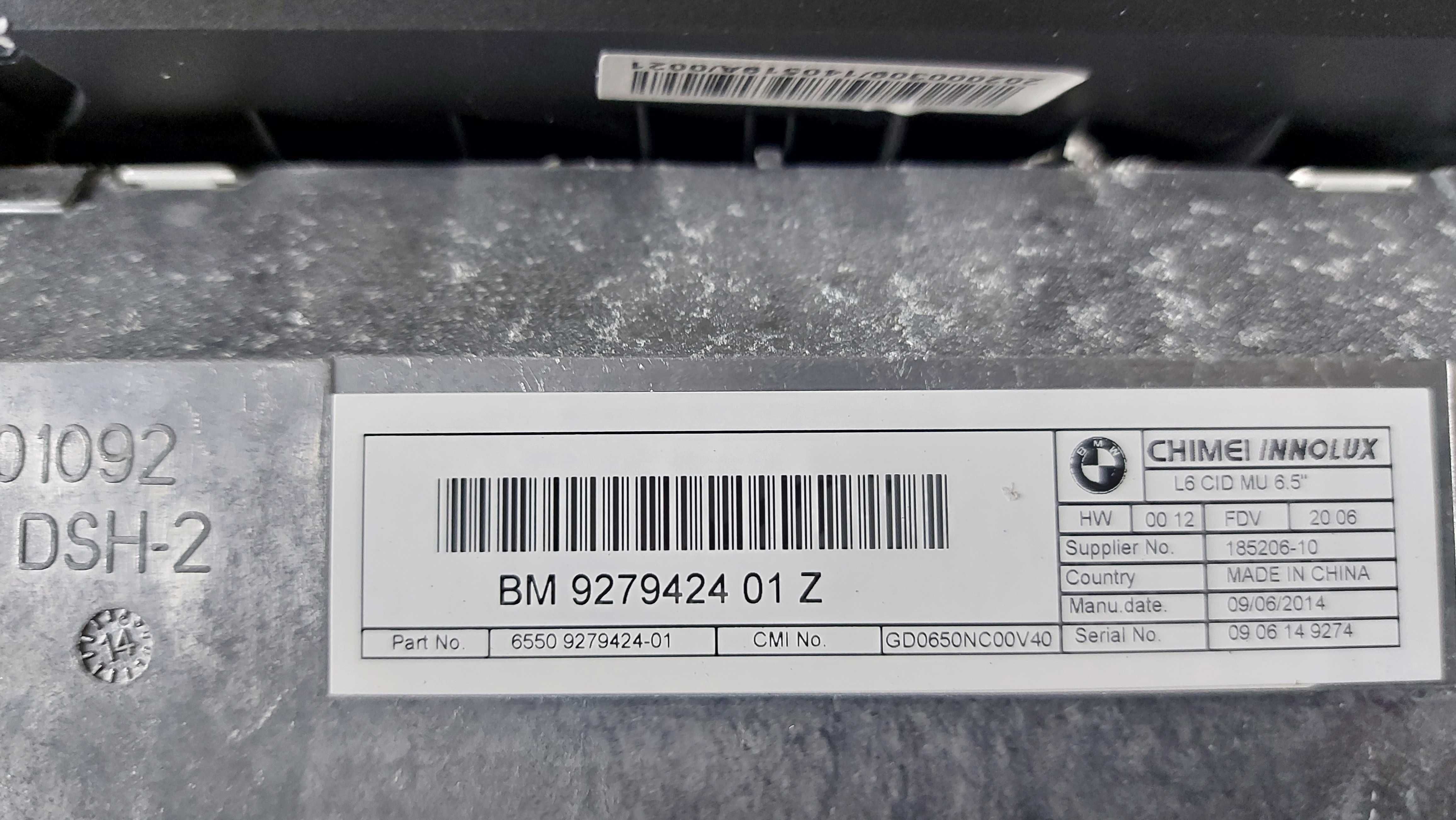 Mini One III wyświetlacz 927.942.401Z 6550/927/9424-01 FV