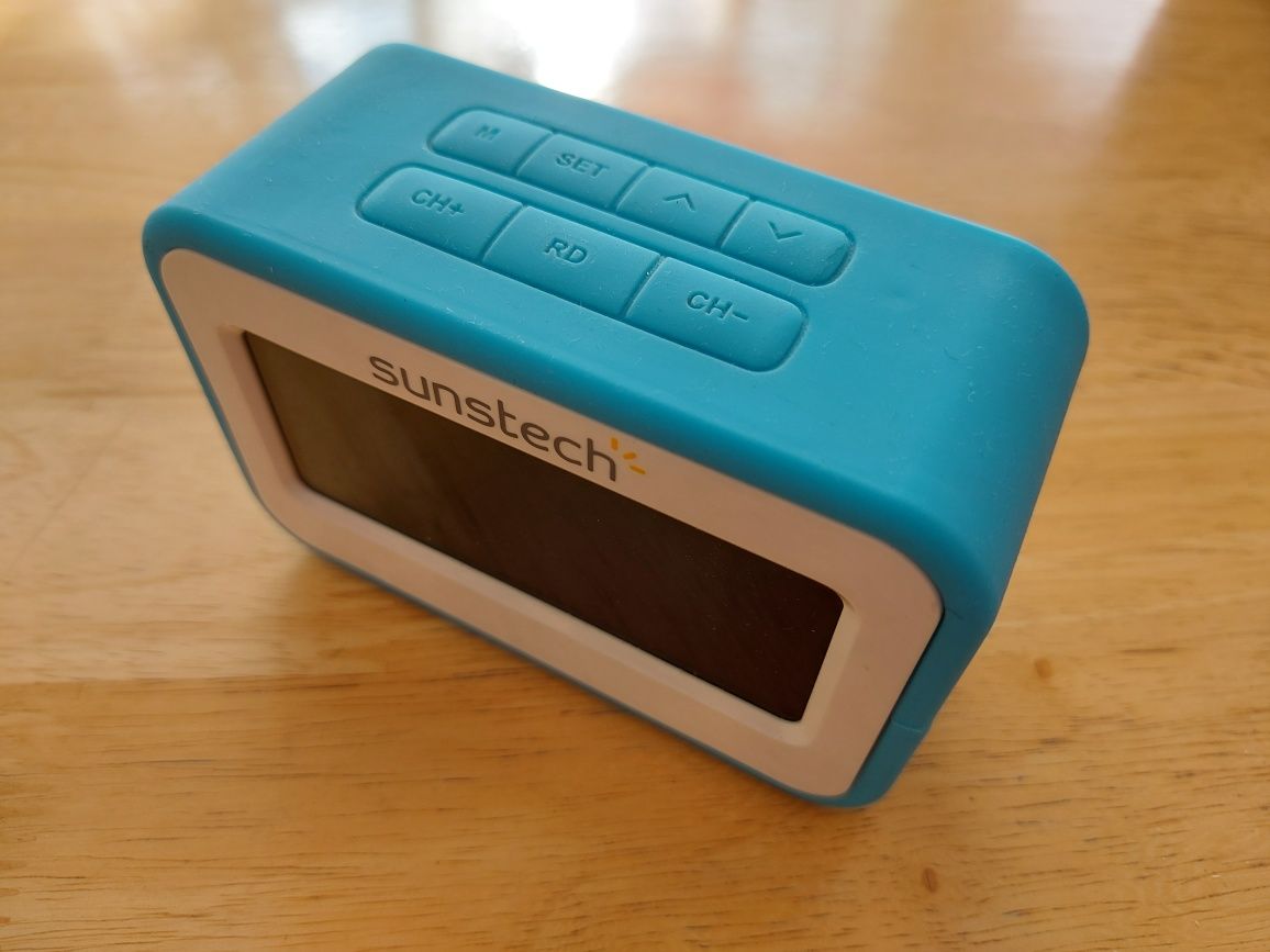 Relogio Despertador Sunstech Novo