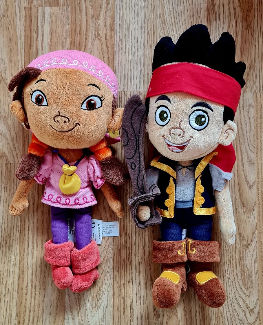 Disney Store maskotki Jake i Piraci z Nibylamdii Iza