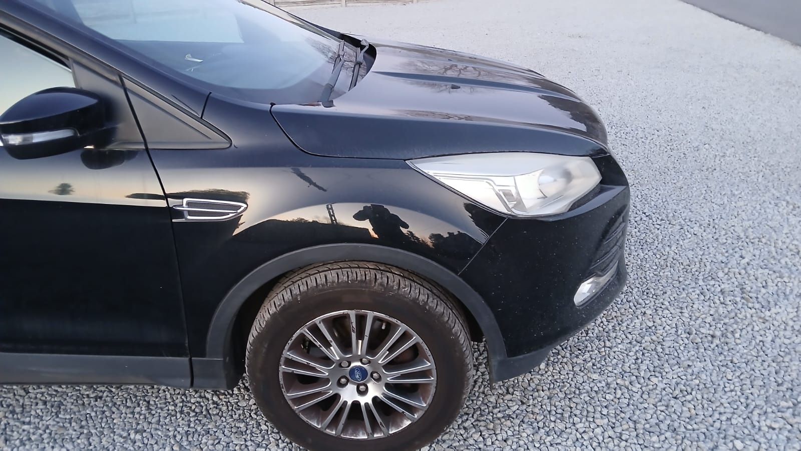Ford kuga mk2 FD przód kompletny zderzak maska błotniki wzmocnienia