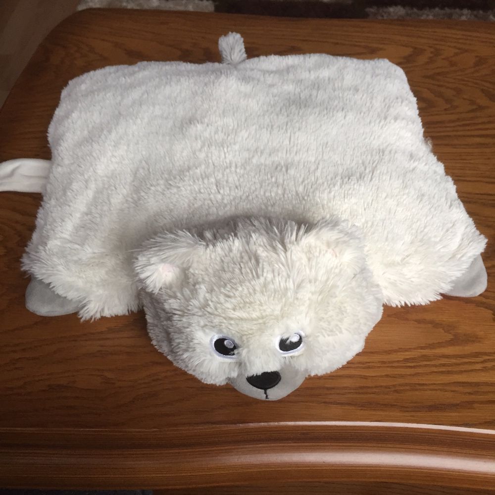 Подушка іграшка «Білий ведмідь» та «Лось»