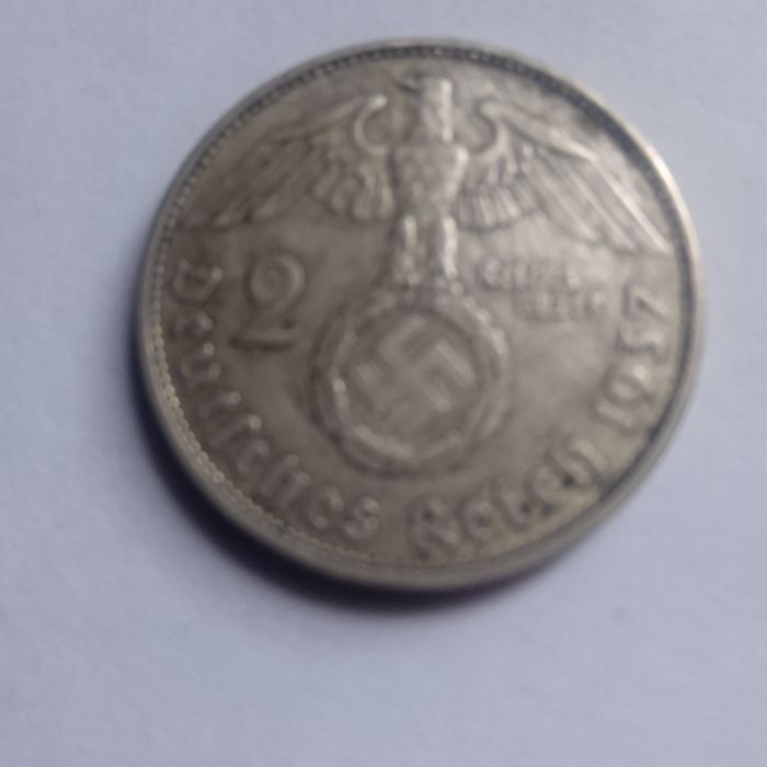 2 рейхсмарки серебро