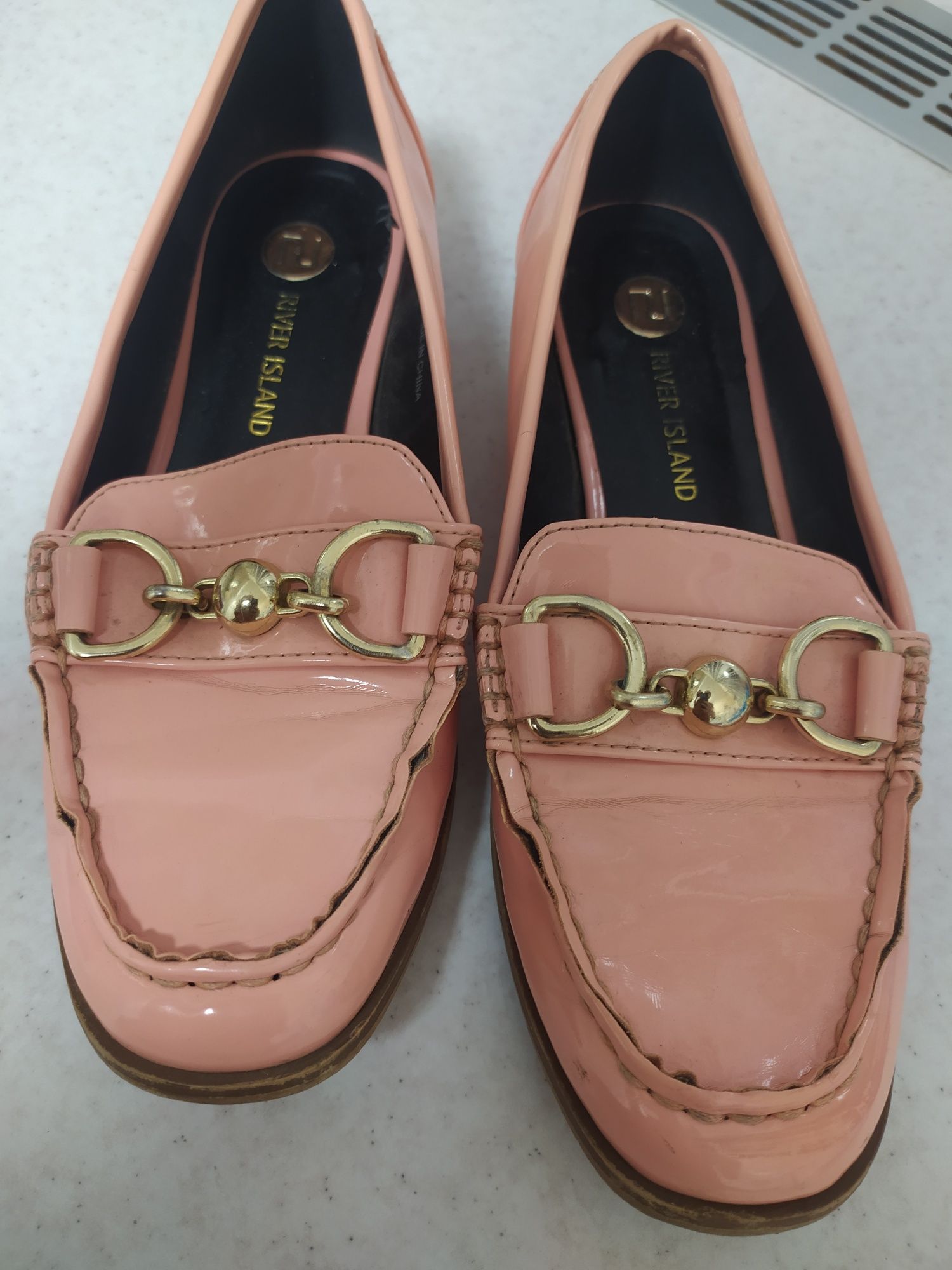 Мокасины лоферы туфли 24 см river island