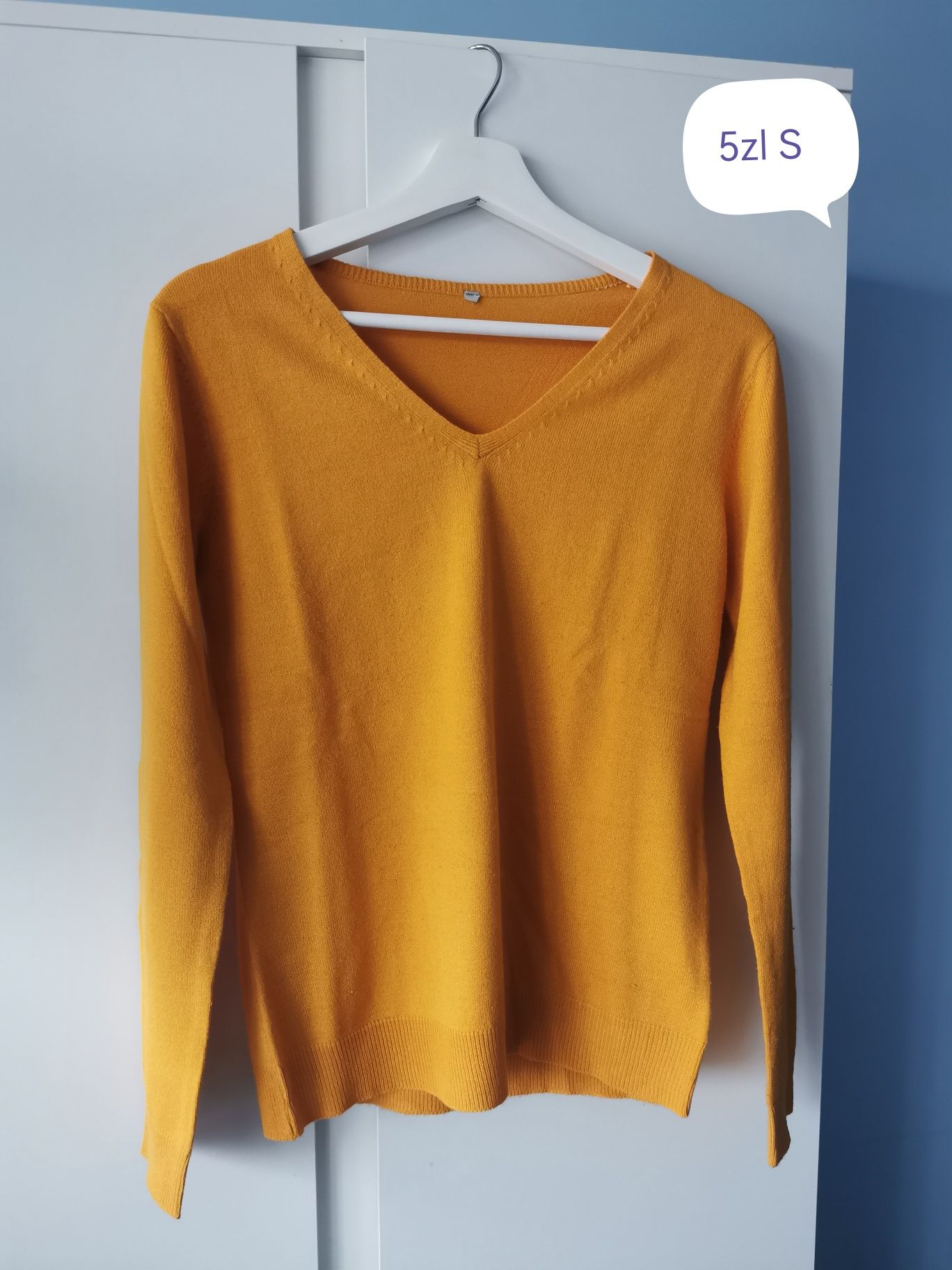 Sweter bluzka tunika damska XS S Tanio