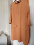 Vestido laranja Zara