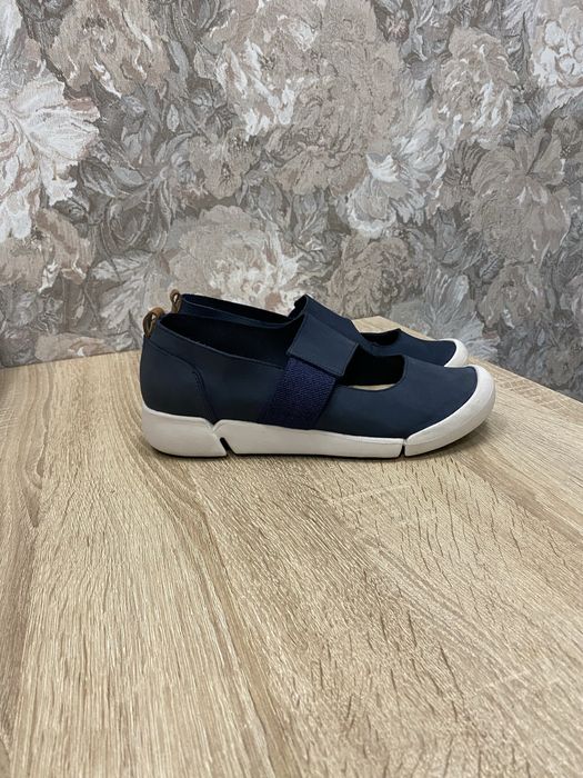 Clarks trigenic шкіряні мокасини балетки туфлі