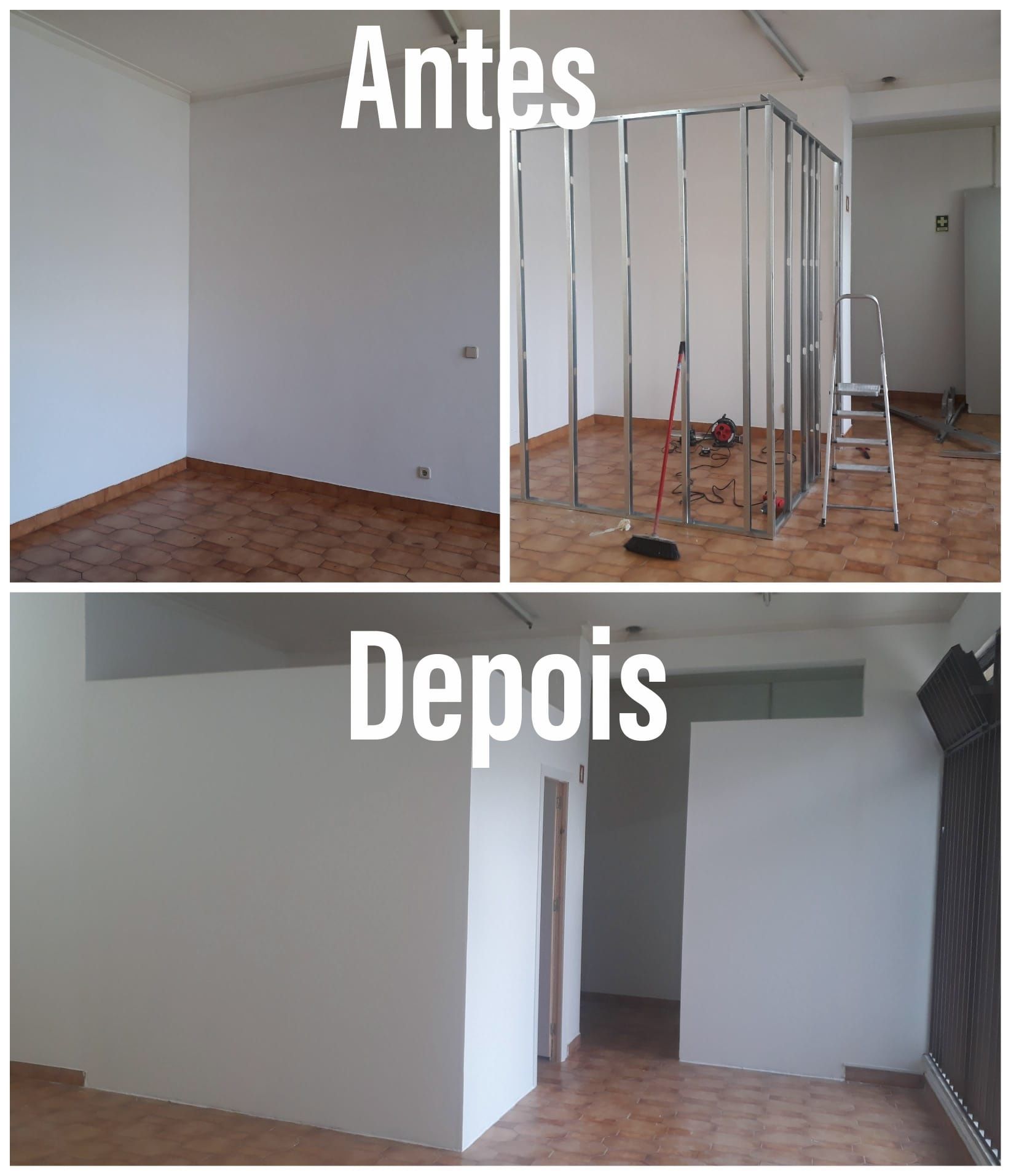 Tetos falso, divisórias, pinturas, casa de banho, cozinhas, flutuante