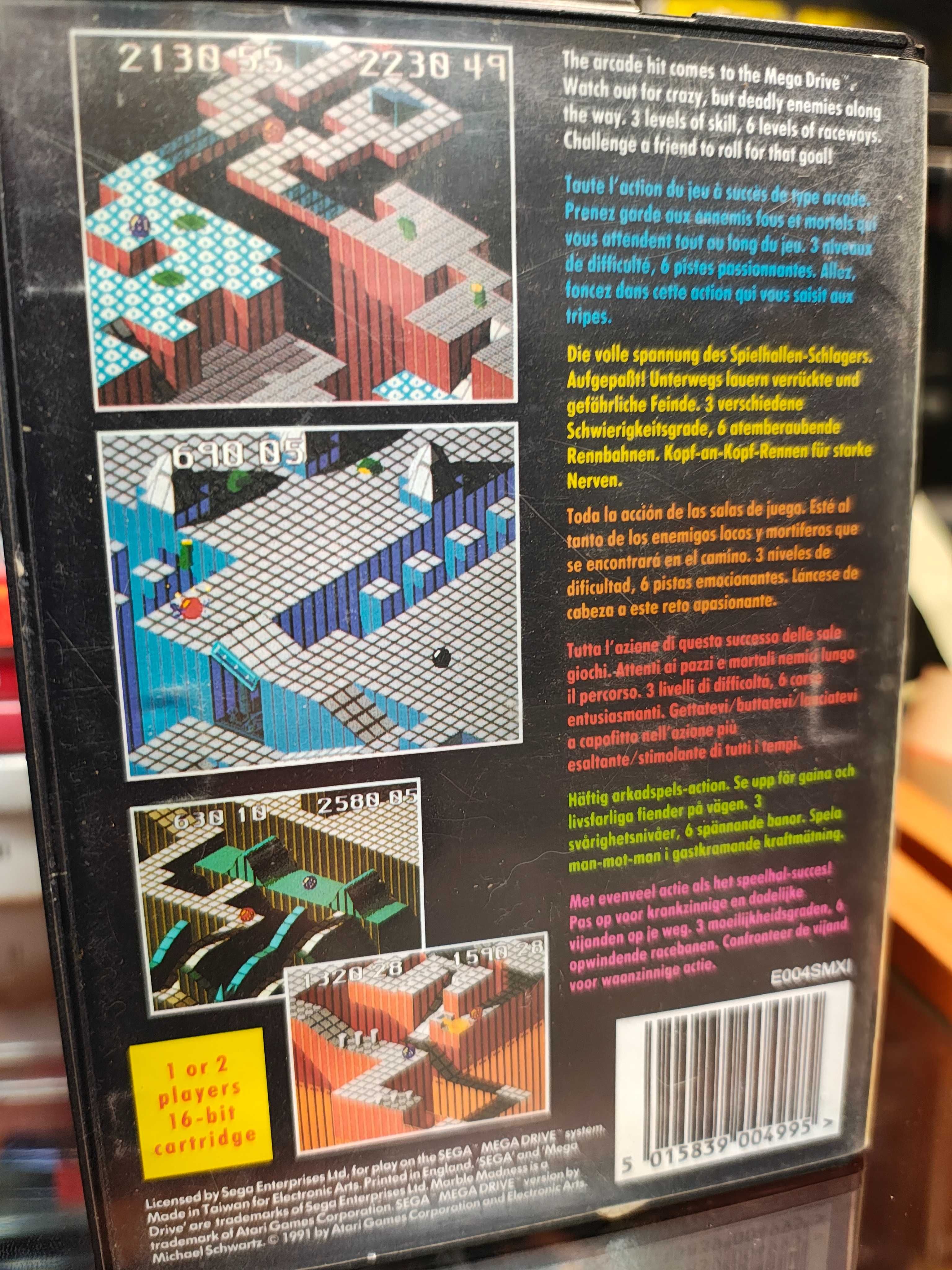 Gra Marble Madness SEGA MEGA DRIVE Sega Megadrive SklepRetroWWA