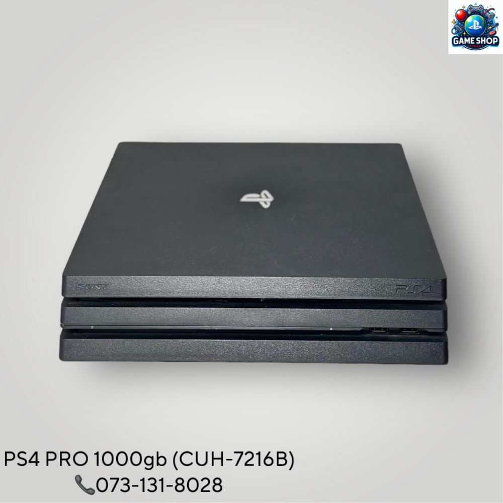 Ігрова Приставка Sony PlayStation 4 PRO 1000gb (CUH-7216B)  плейстейшн