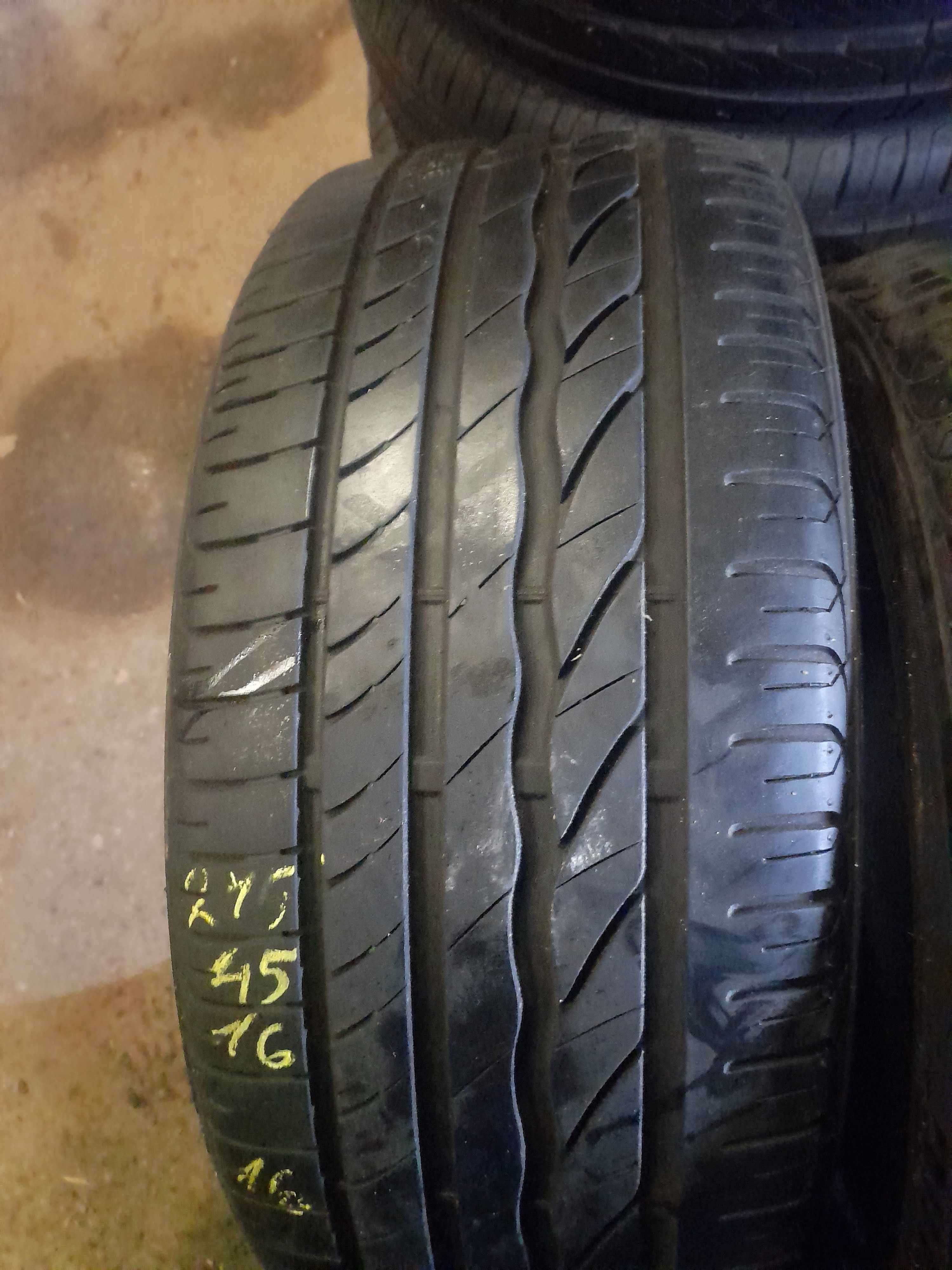 Opony używane 215/45r16 Bridgestone