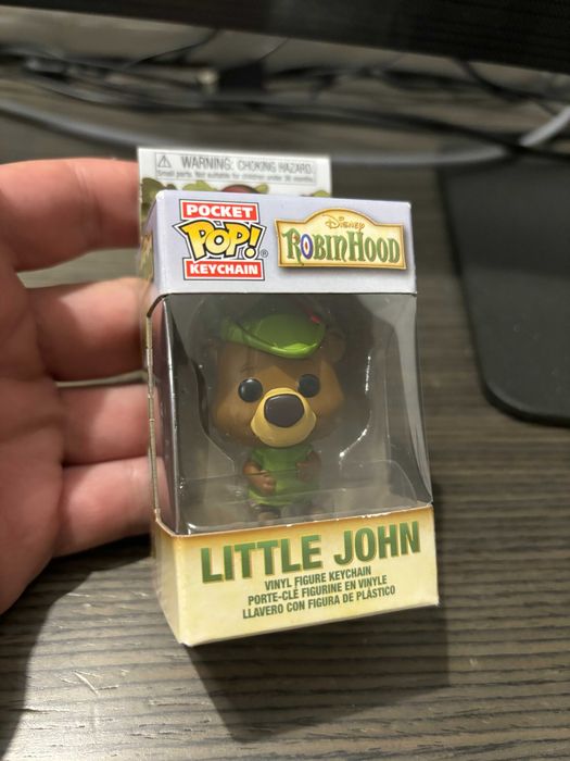 Pocket Pop Keychain "RobinHood" Little John - Novo, Selado