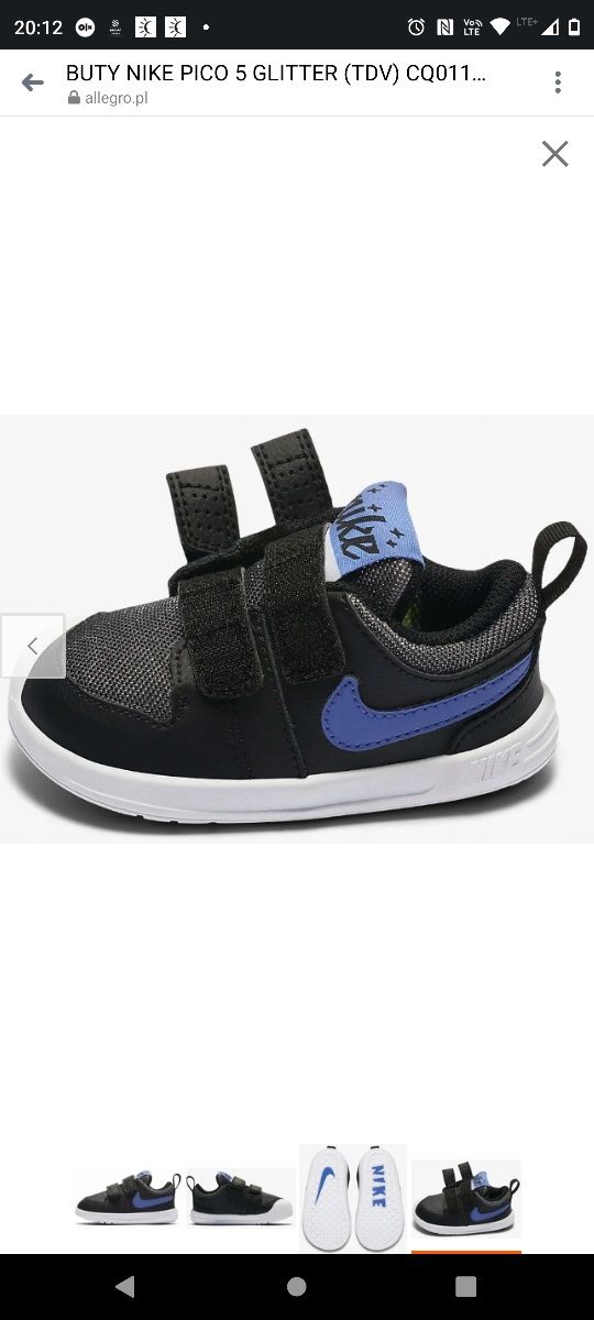 Buty dla  Nike roz 22 Nowe