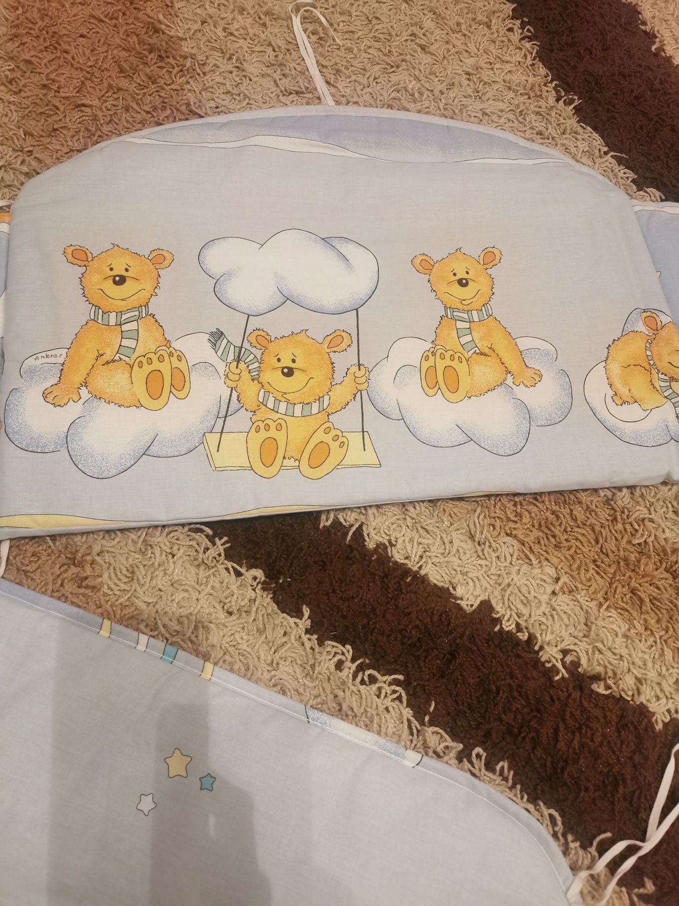 Ochraniacz na szczebelki do łóżeczka  60x120