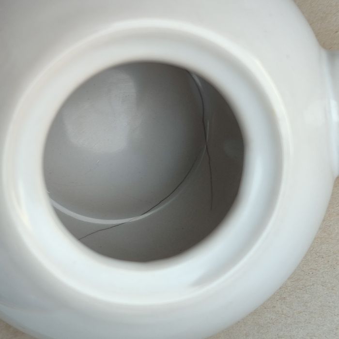 Керамічний чайник і чашка набір