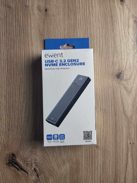 Caixa/Adaptador Ewent NVMe USB-C 3.2 Gen2 (EW7022) - Rápido