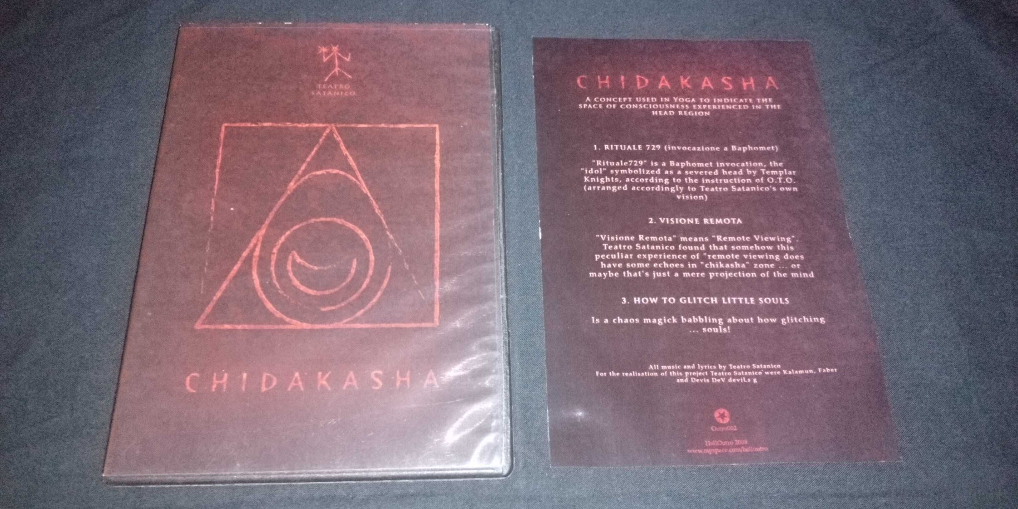 CD industrial experimental noise dark ambient Inade TEATRO SATANICO