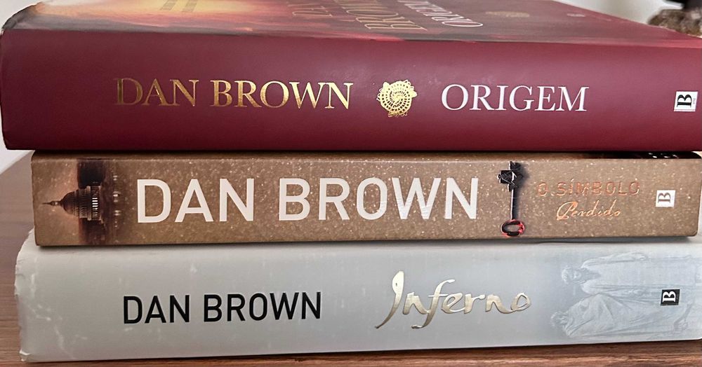 3 Livros de Dan Brown