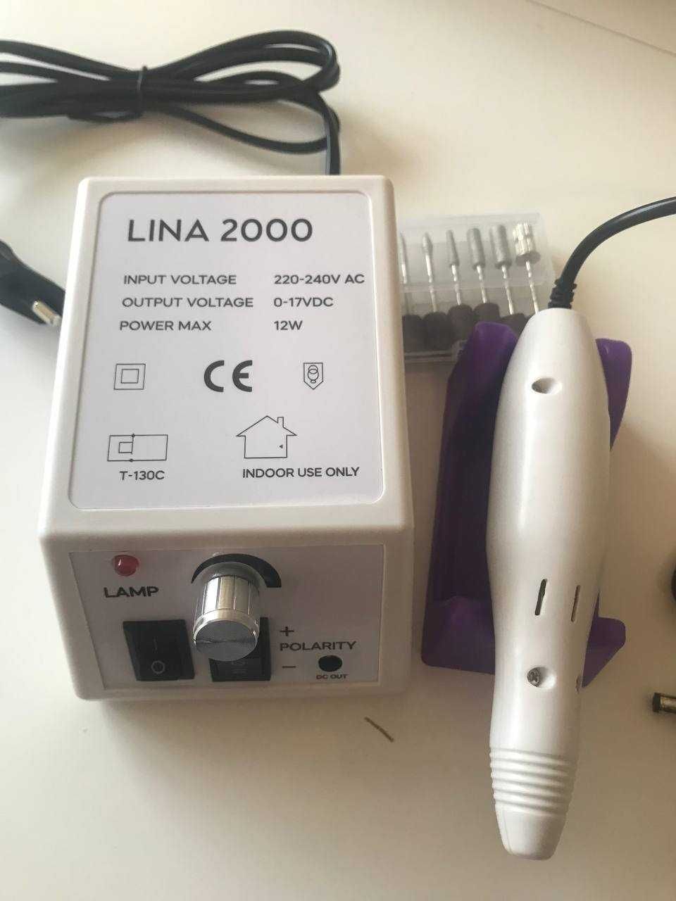 Фрезер для маникюра Lina 2000 белый