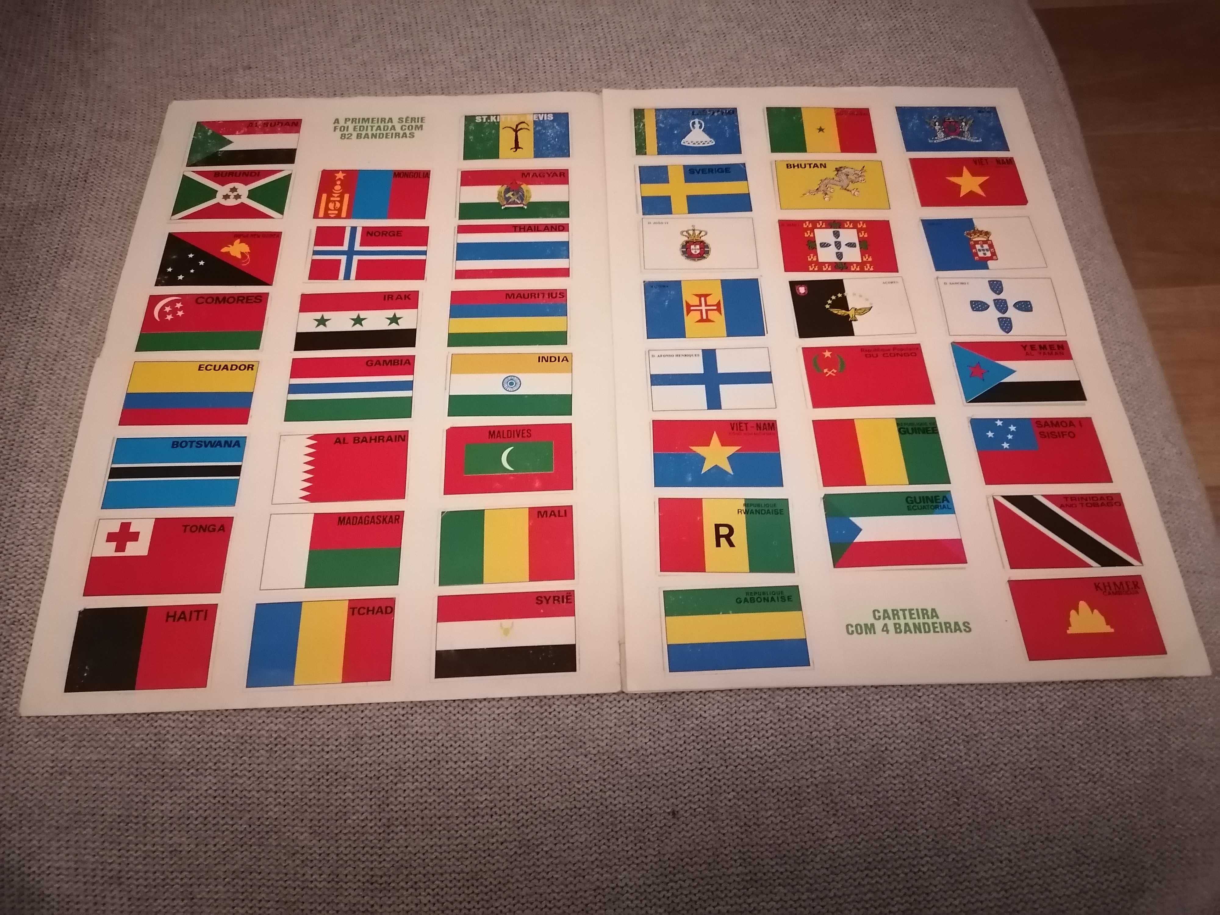 Caderneta Bandeira completa europer