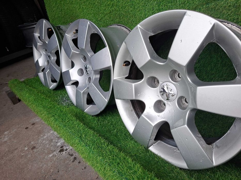 [A156] ALUFELGI 16'' 4x108 ORYGINAŁ PEUGEOT 206,207,Partner,Berlingo
