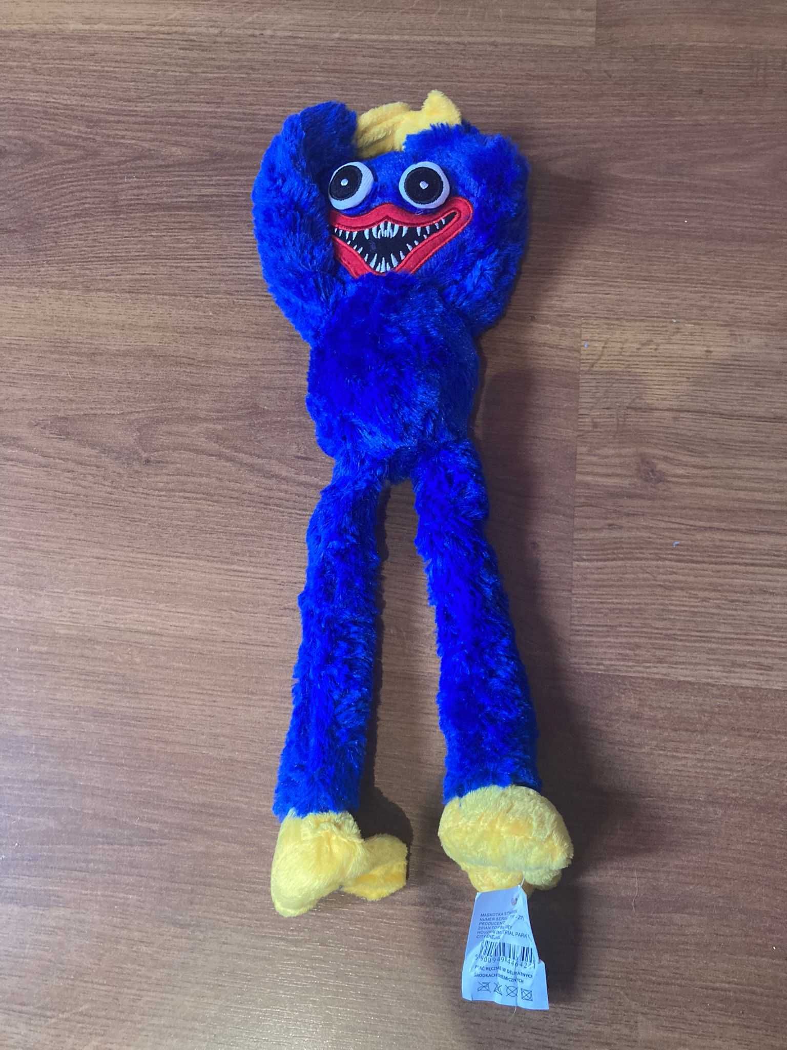 Maskotka pluszak Huggy Wuggy niebieski 40cm