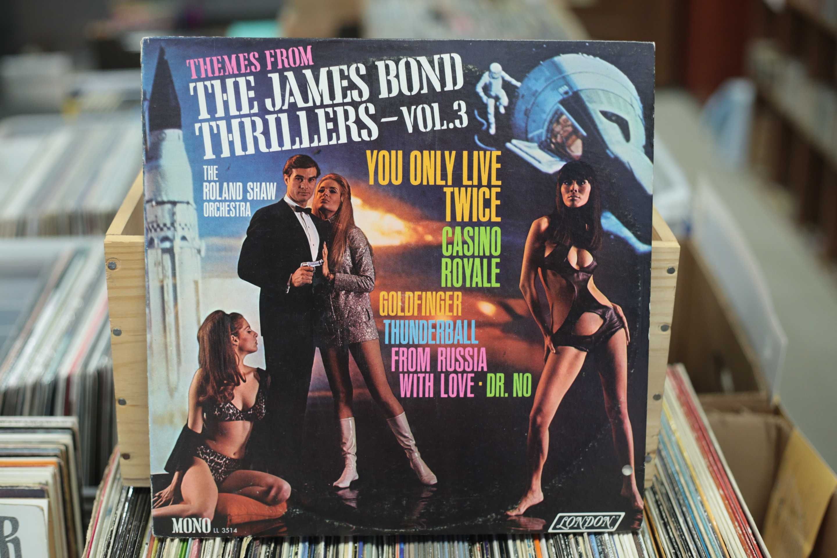 LP Roland Shaw Orchestra - Themes From The James Bond EX- USA