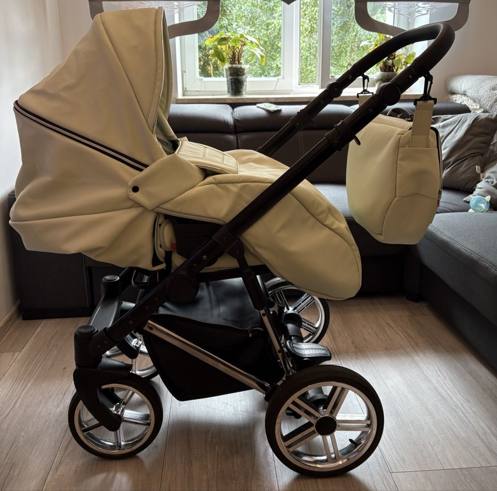 Wozek dzieciecy adbor 3w1 baza isofix gratisy stan jak nowy