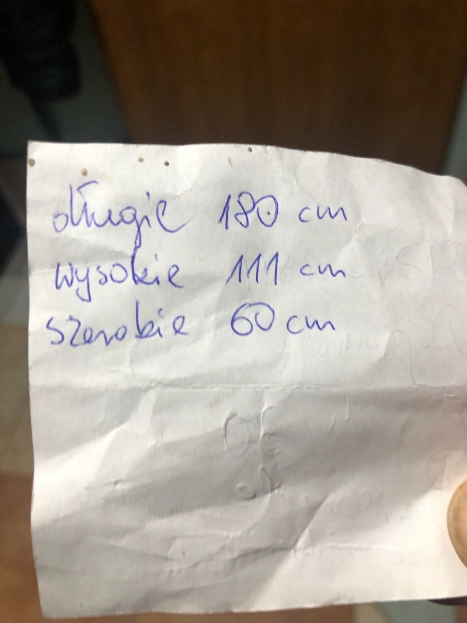 Lada recepcja LED czarna lakier połysk z przeszklenia i szufladami