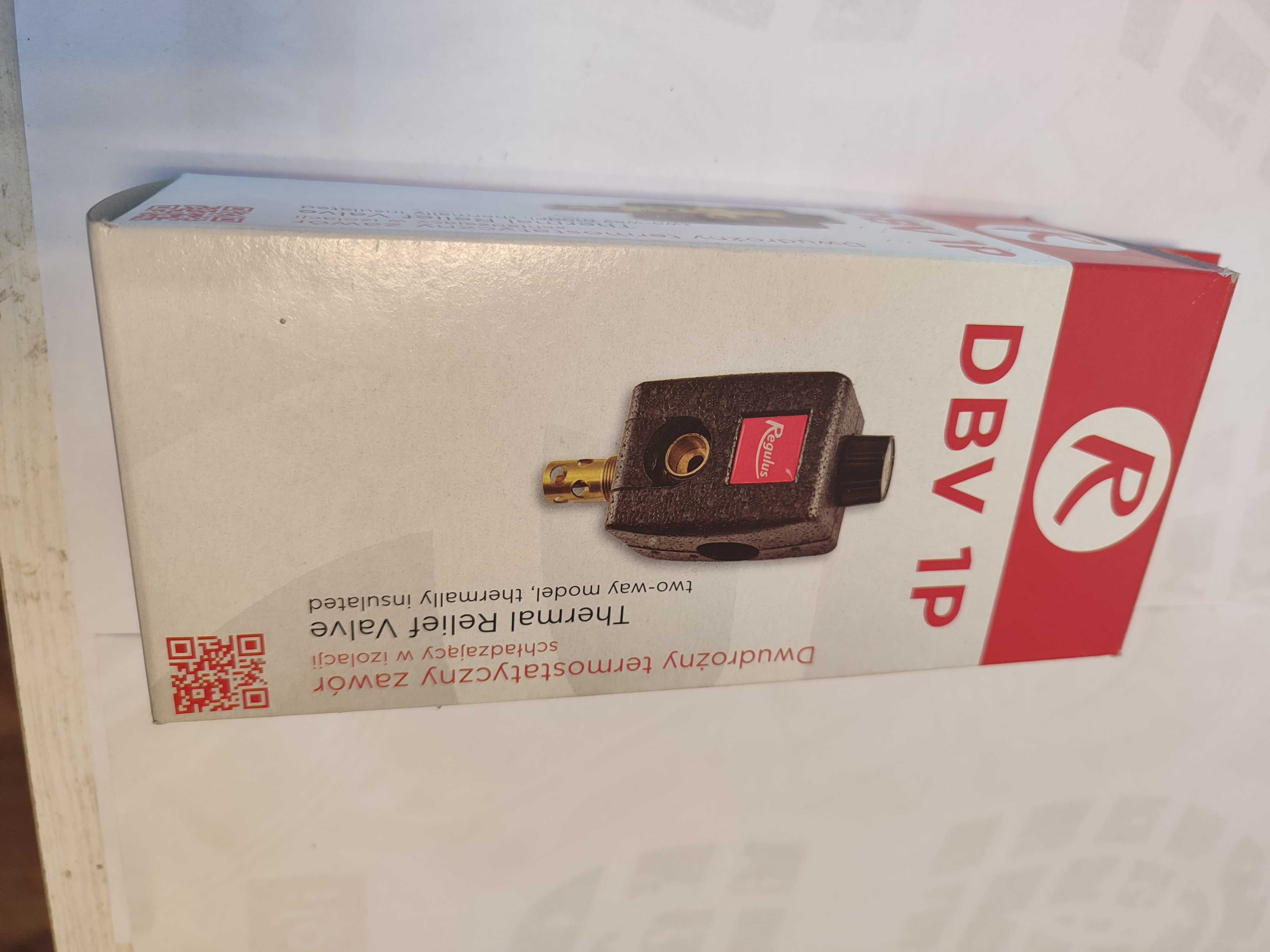 Zawór dwufunkcyjny schładzająy 3/4" DN20 REGULUS DBV-1 MOSIĘŻNY