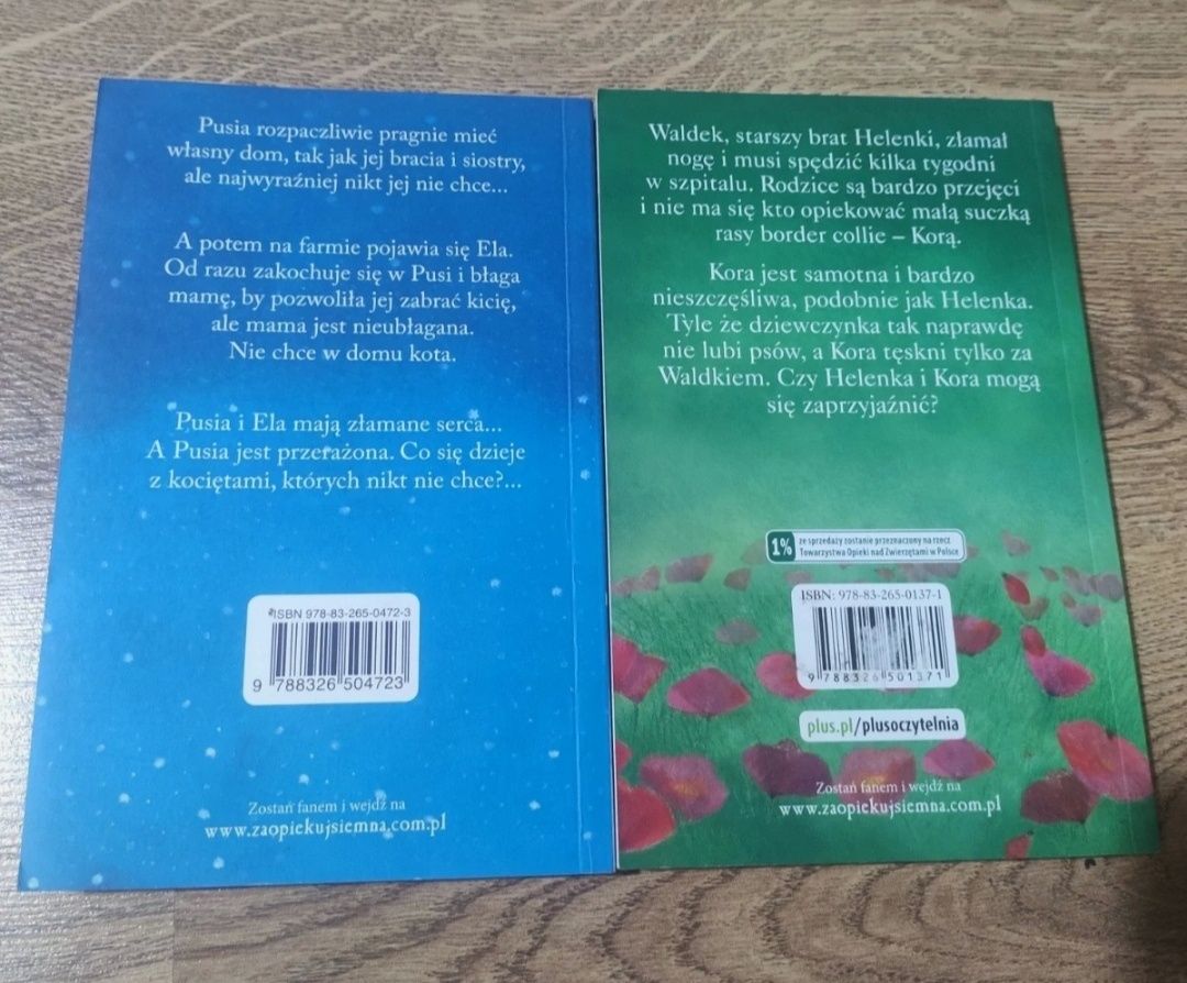 NOWE książki "Zagubiona w śniegu" i "Kora jest samotna"  Holly Webb
