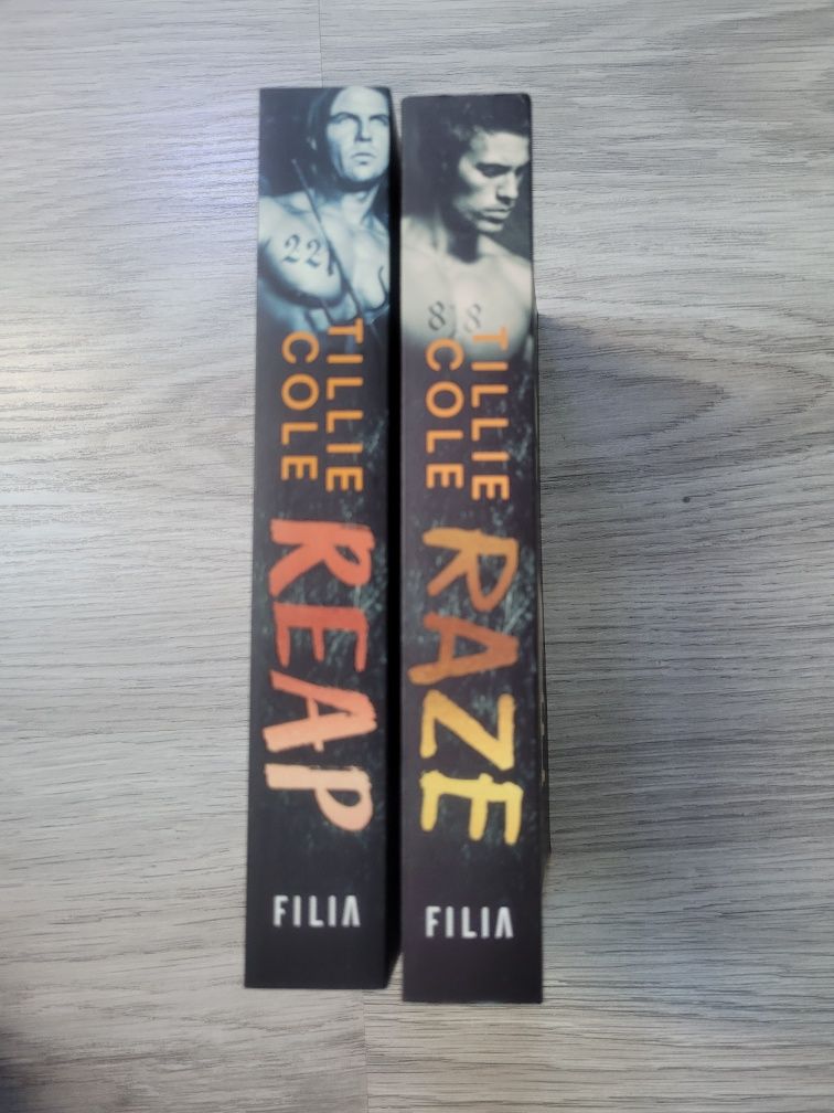 Tillie cole. Raze, Reap tom 1 i 2